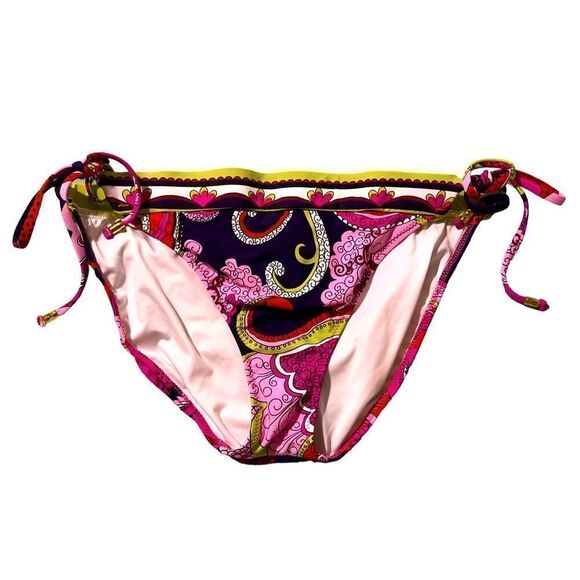 Trina Turk Tie Sides Bikini Bottom Size 12 - Picture 1 of 12